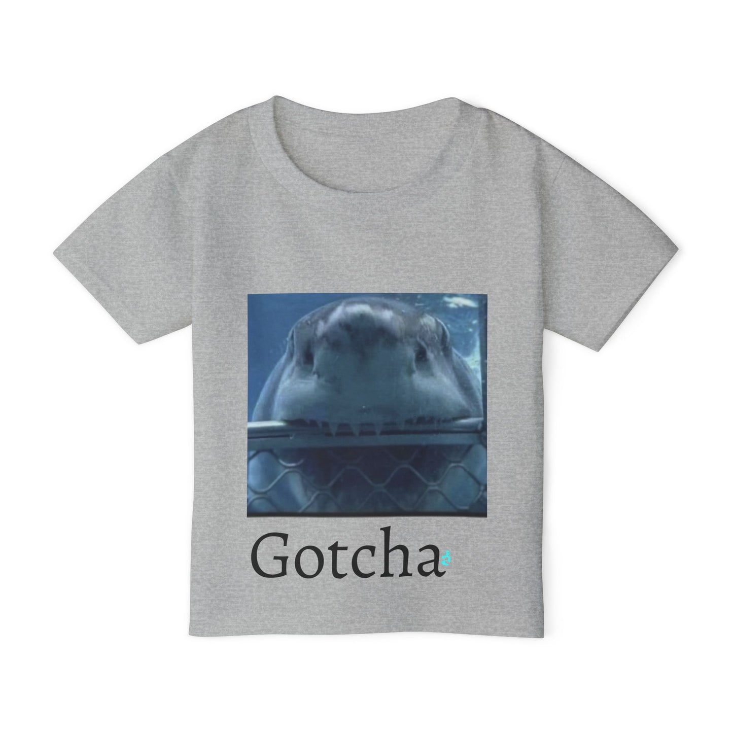 Toddler T-shirt - Gotcha Shark Design