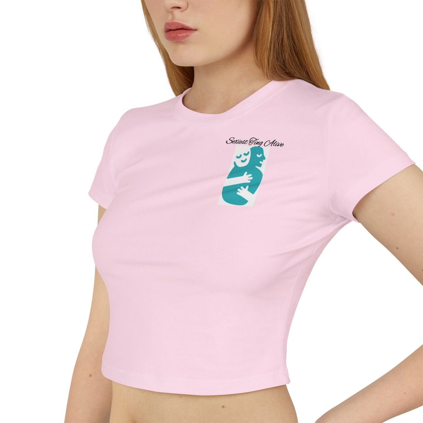 Women’s Casual Baby Tee with Fun Graphic - Perfect for Everyday Wear