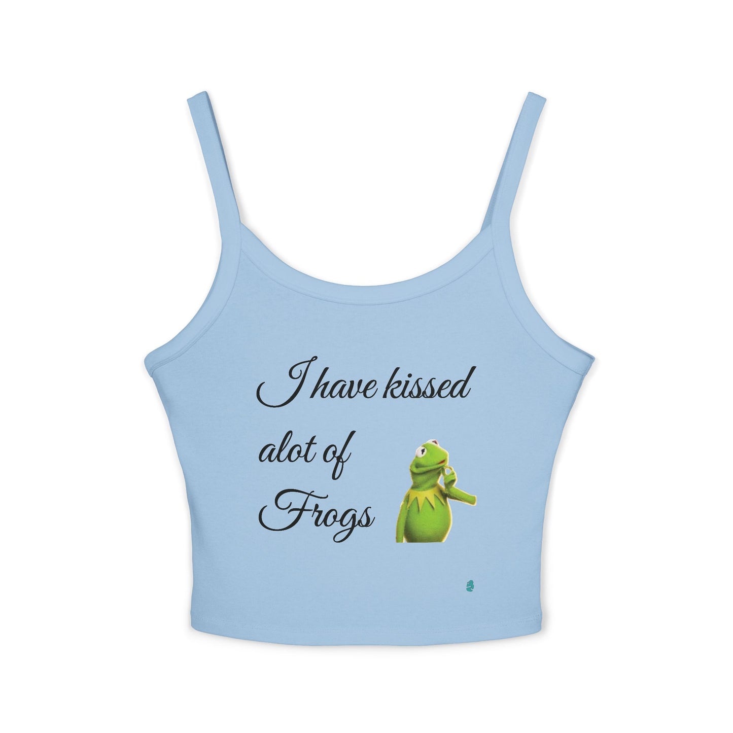 Tank Top - I Kissed A Lot of Frogs Women's Spaghetti Strap Top