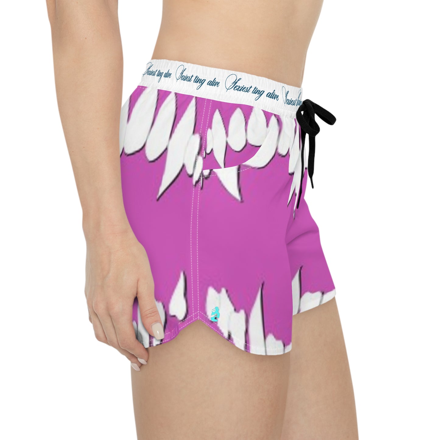 Casual Shorts - Sexy Vampire Teeth