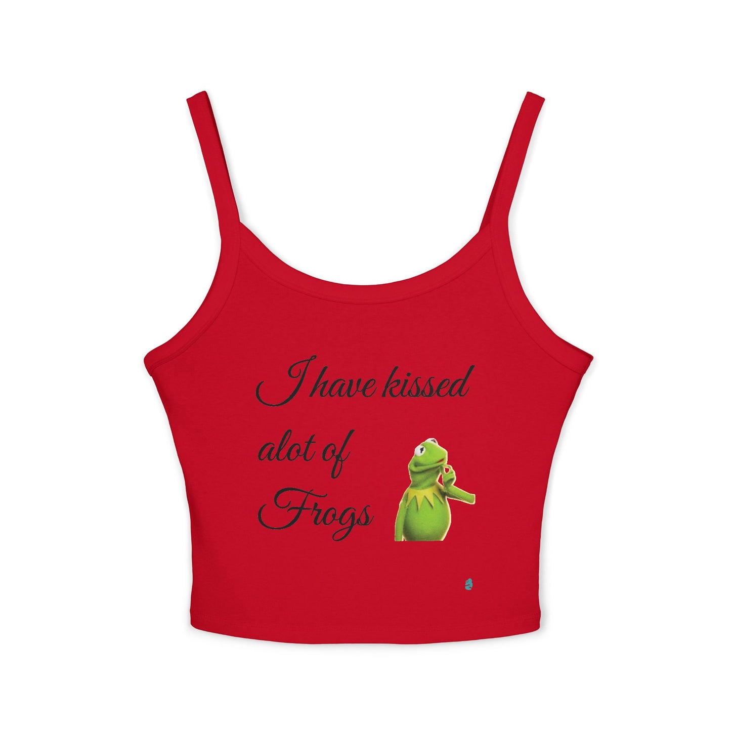 Tank Top - I Kissed A Lot of Frogs Women's Spaghetti Strap Top