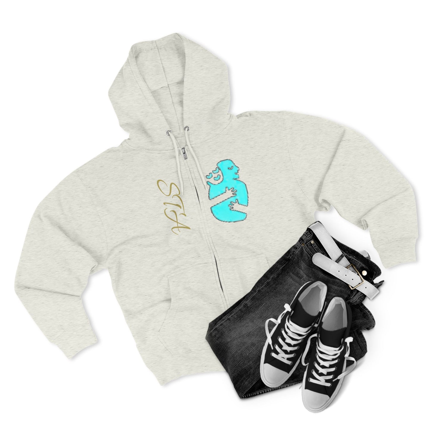Unisex Zip Hoodie