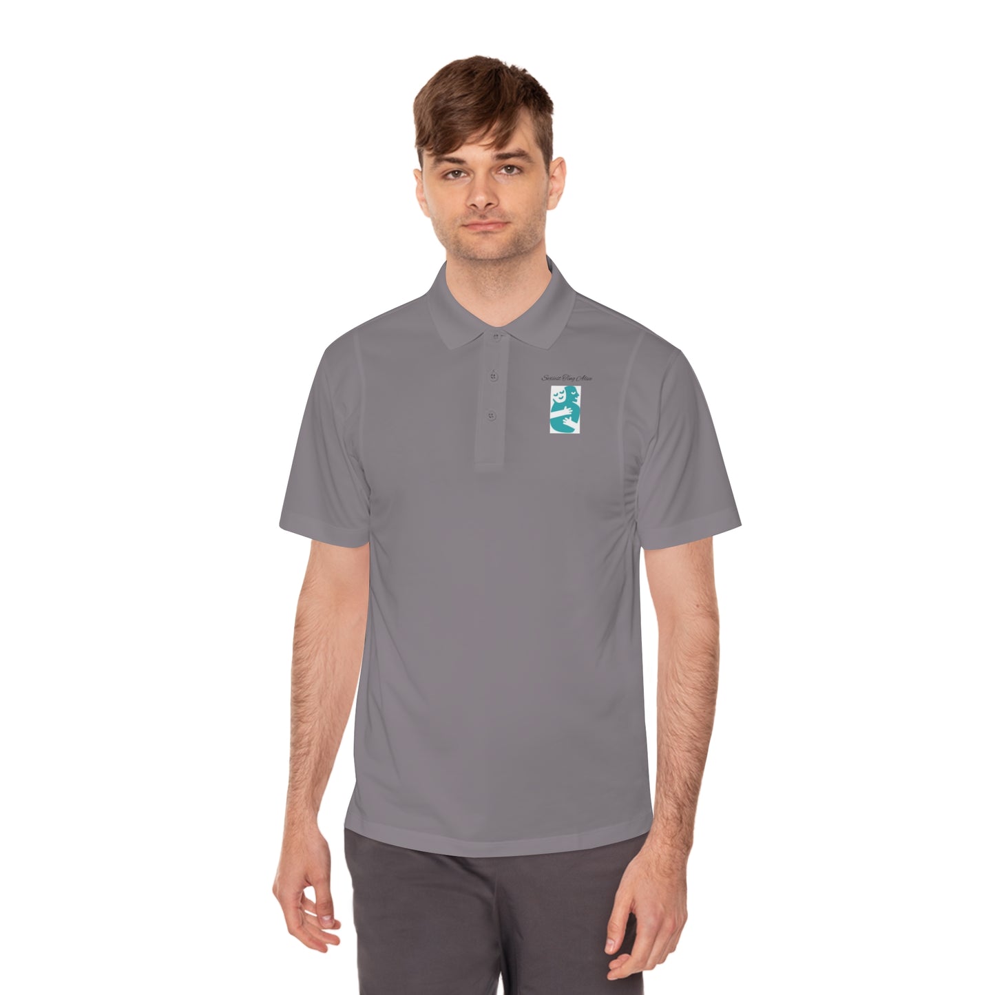 Men's Sport Polo Shirt - Comfortable Activewear for Outdoor Activities