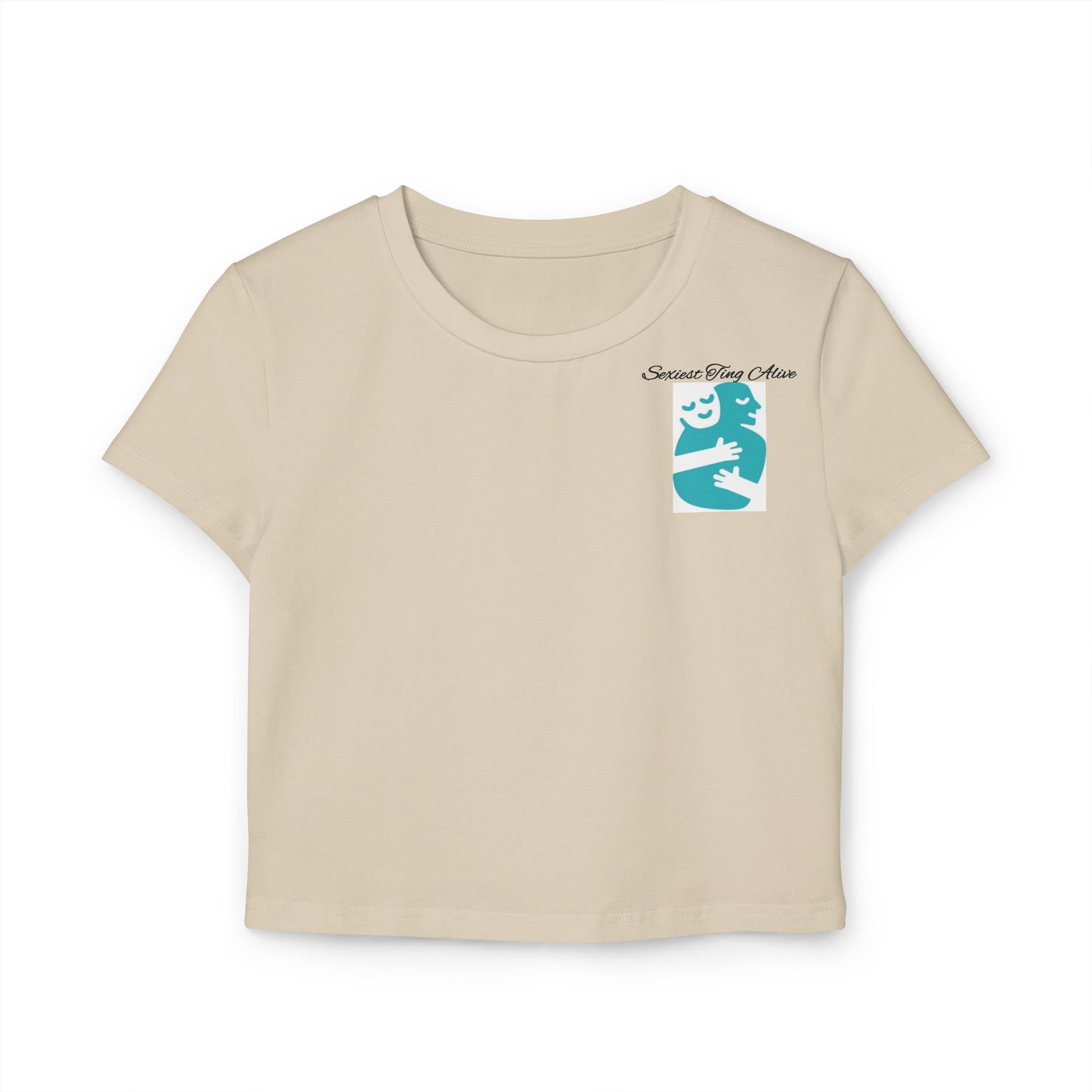 Women’s Casual Baby Tee with Fun Graphic - Perfect for Everyday Wear