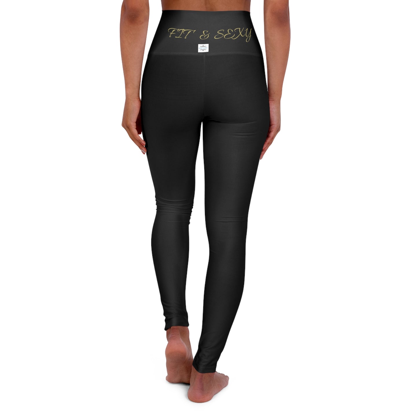 High Waisted Yoga Leggings - Fit & Sexy Motivational Activewear for Women