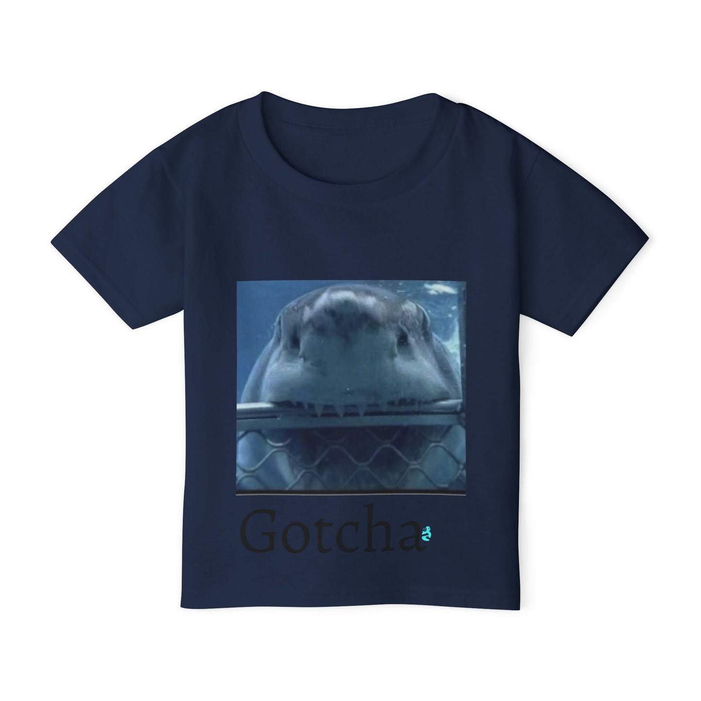 Toddler T-shirt - Gotcha Shark Design