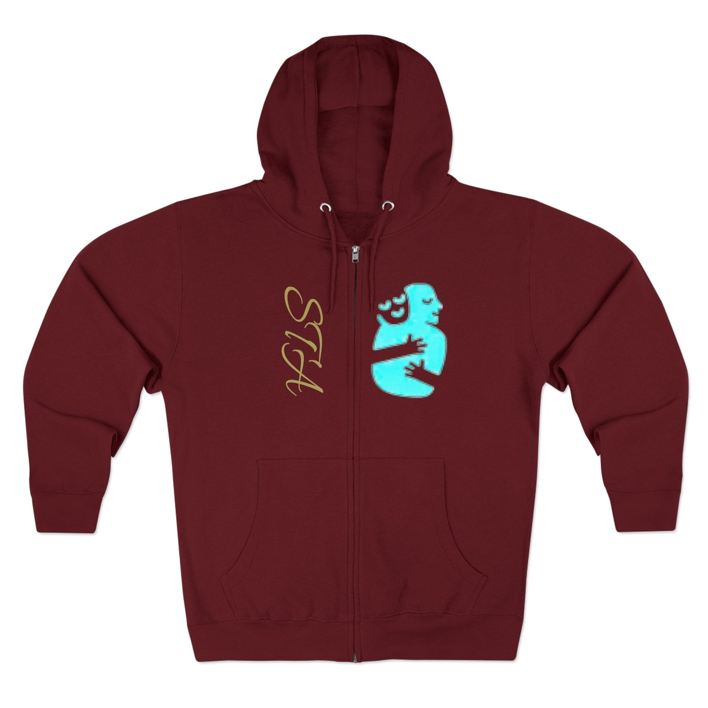 Unisex Zip Hoodie
