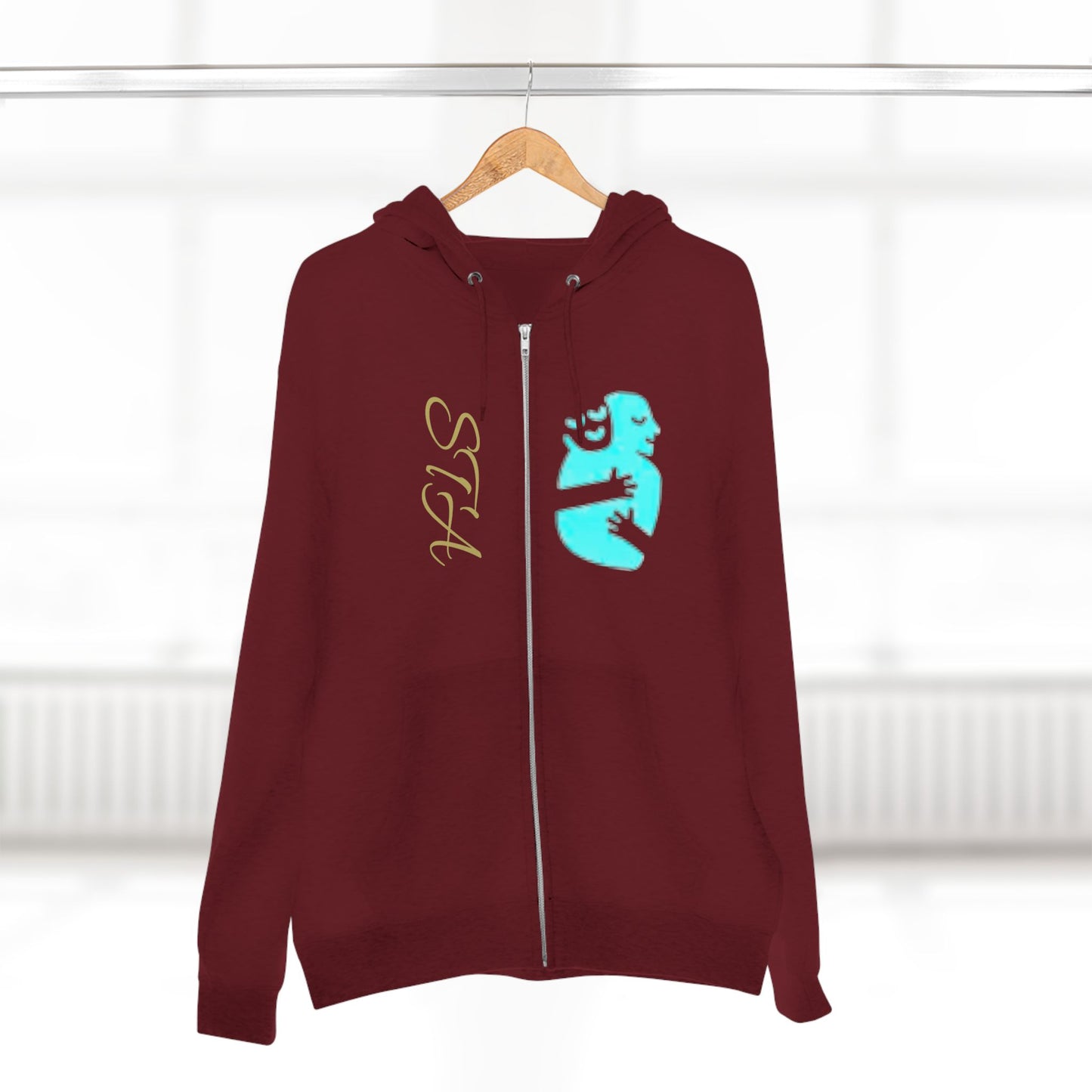 Unisex Zip Hoodie