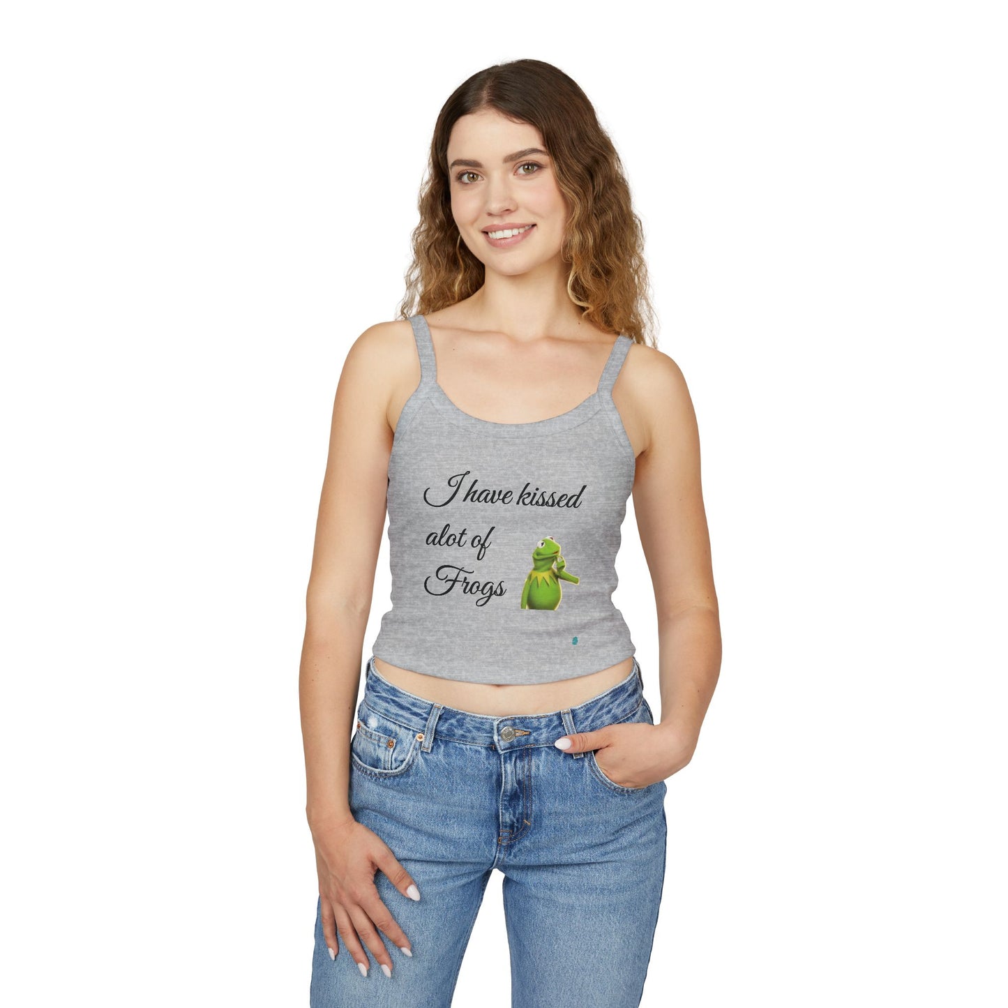 Tank Top - I Kissed A Lot of Frogs Women's Spaghetti Strap Top