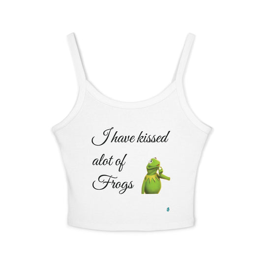 Tank Top - I Kissed A Lot of Frogs Women's Spaghetti Strap Top