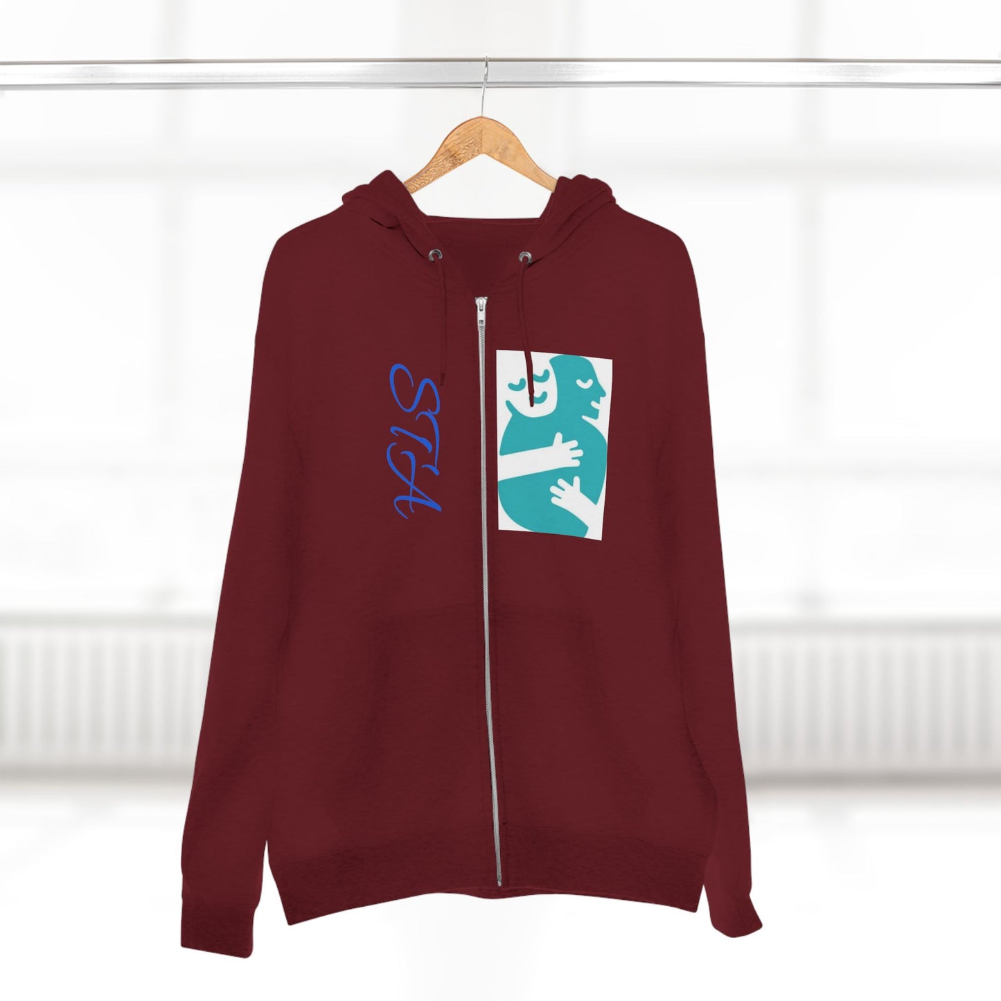 Unisex Zip Hoodie