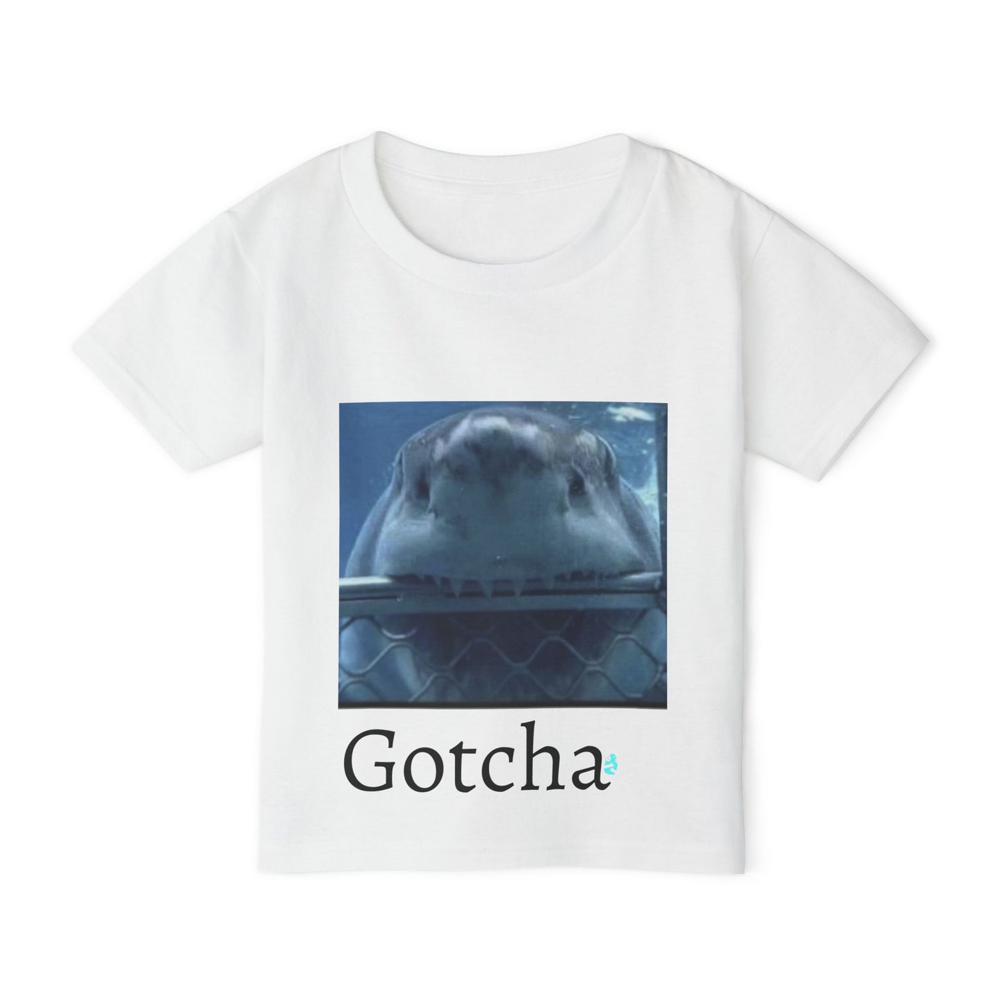 Toddler T-shirt - Gotcha Shark Design