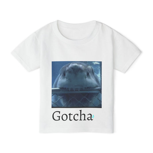 Toddler T-shirt - Gotcha Shark Design