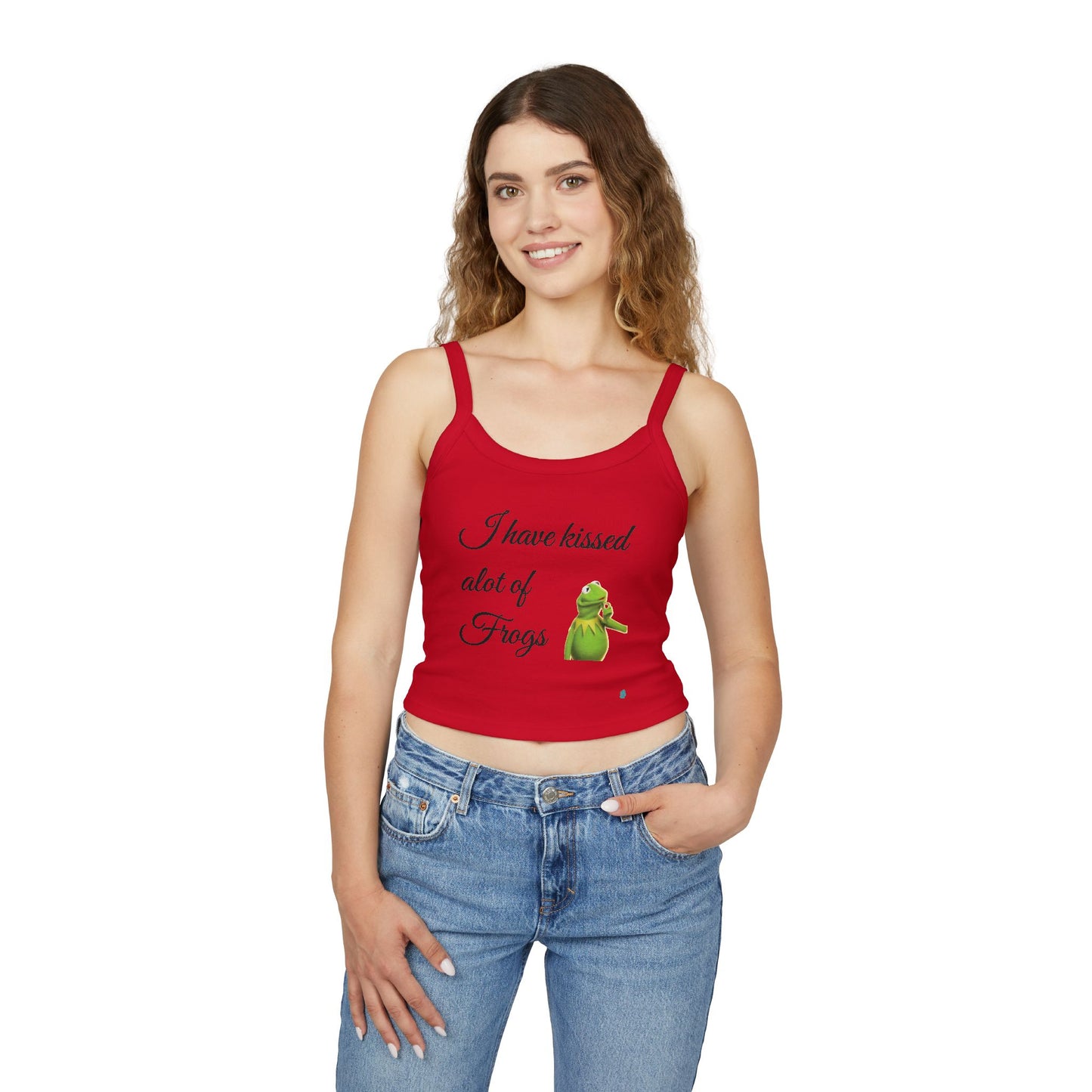 Tank Top - I Kissed A Lot of Frogs Women's Spaghetti Strap Top