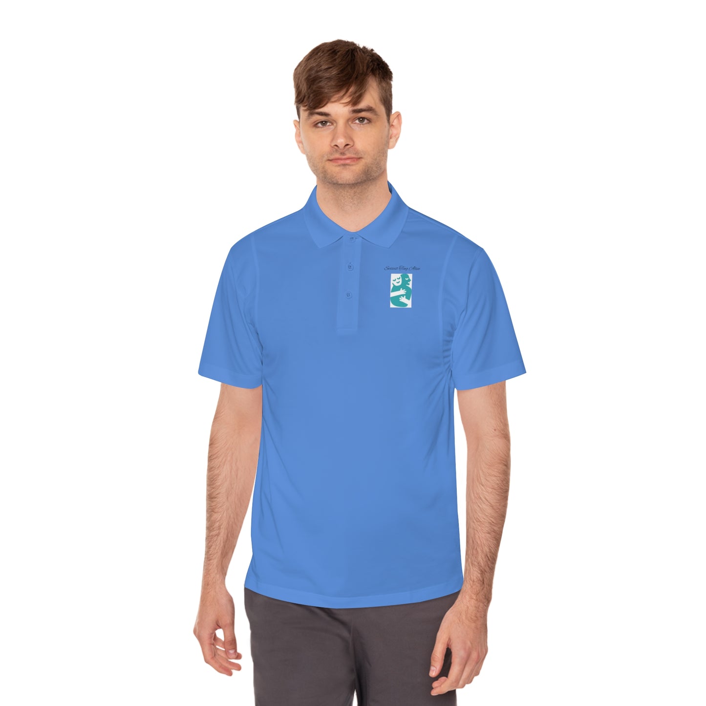Men's Sport Polo Shirt - Comfortable Activewear for Outdoor Activities
