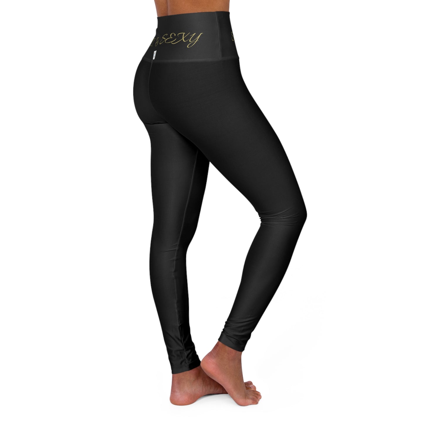 High Waisted Yoga Leggings - Fit & Sexy Motivational Activewear for Women