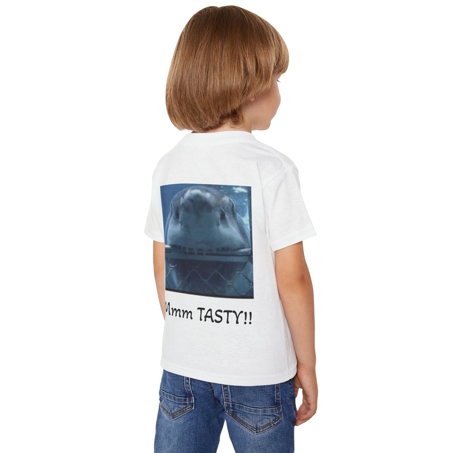 Toddler T-shirt - Gotcha Shark Design