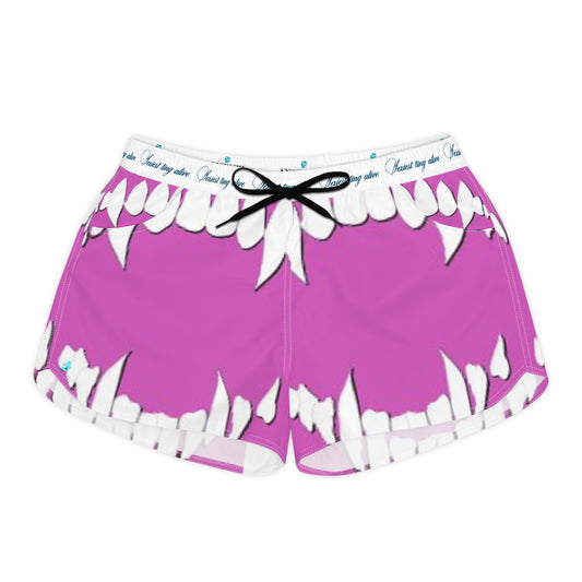 Casual Shorts - Sexy Vampire Teeth