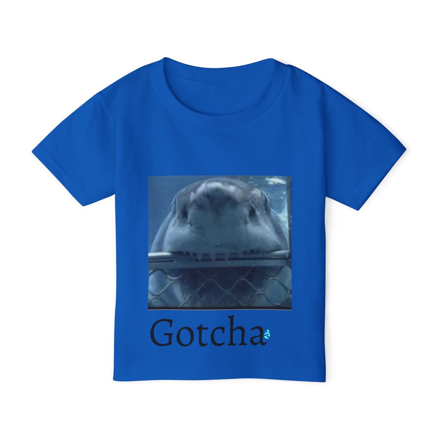 Toddler T-shirt - Gotcha Shark Design
