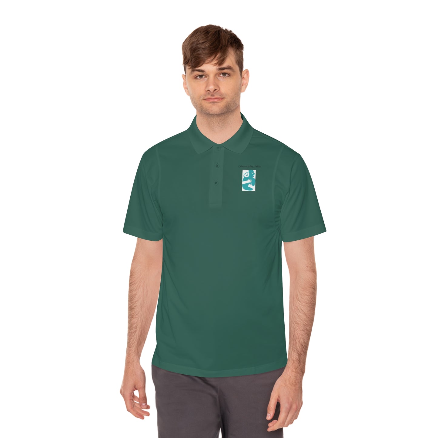 Men's Sport Polo Shirt - Comfortable Activewear for Outdoor Activities