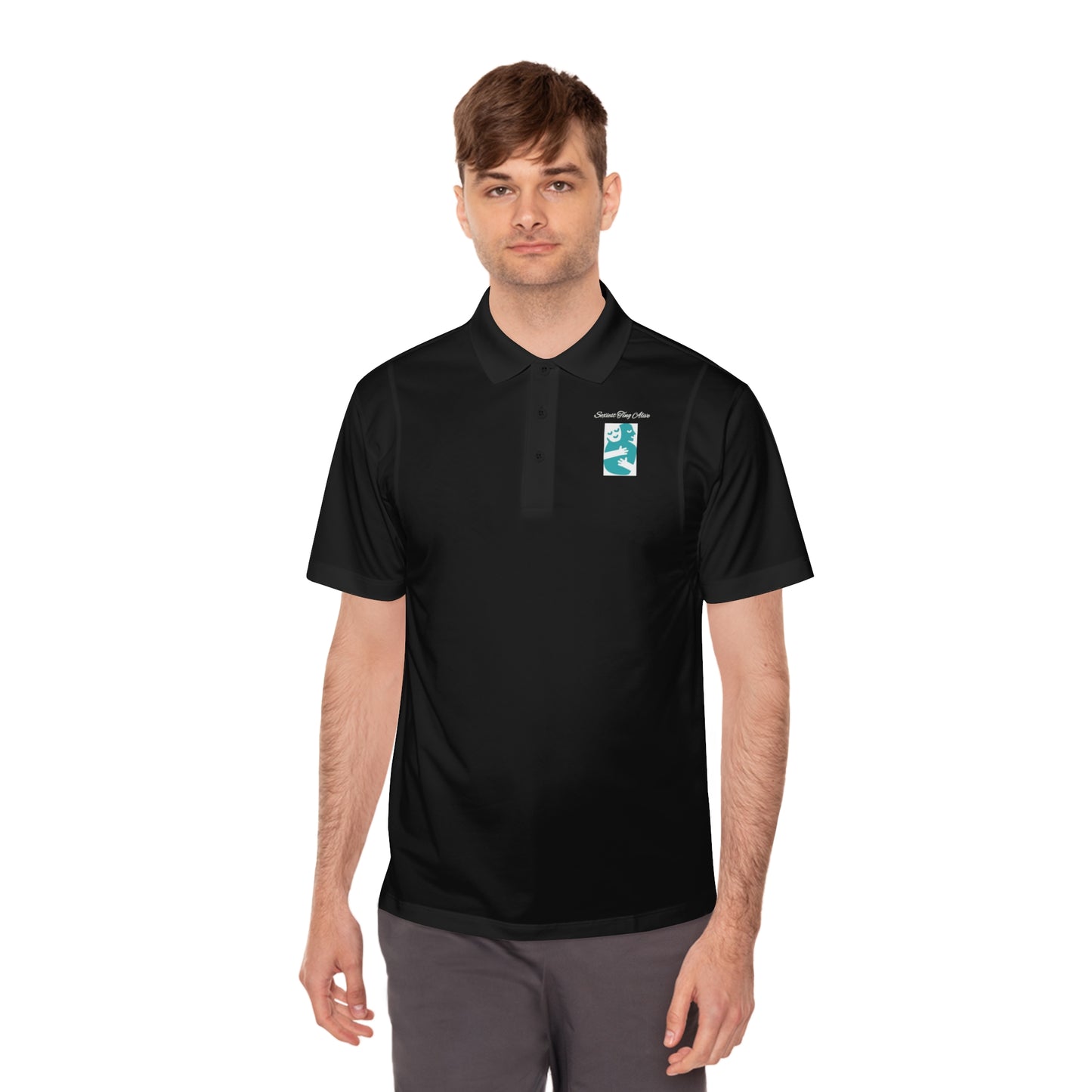 Men's Sport Polo Shirt - Comfortable Activewear for Outdoor Activities