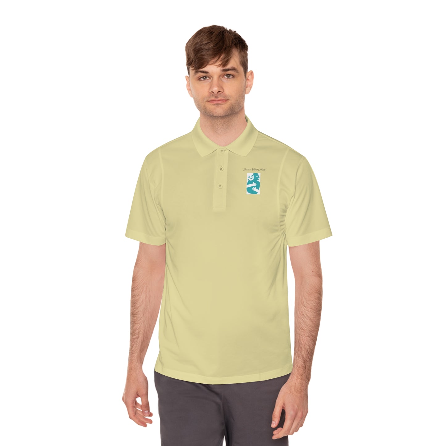 Men's Sport Polo Shirt - Comfortable Activewear for Outdoor Activities