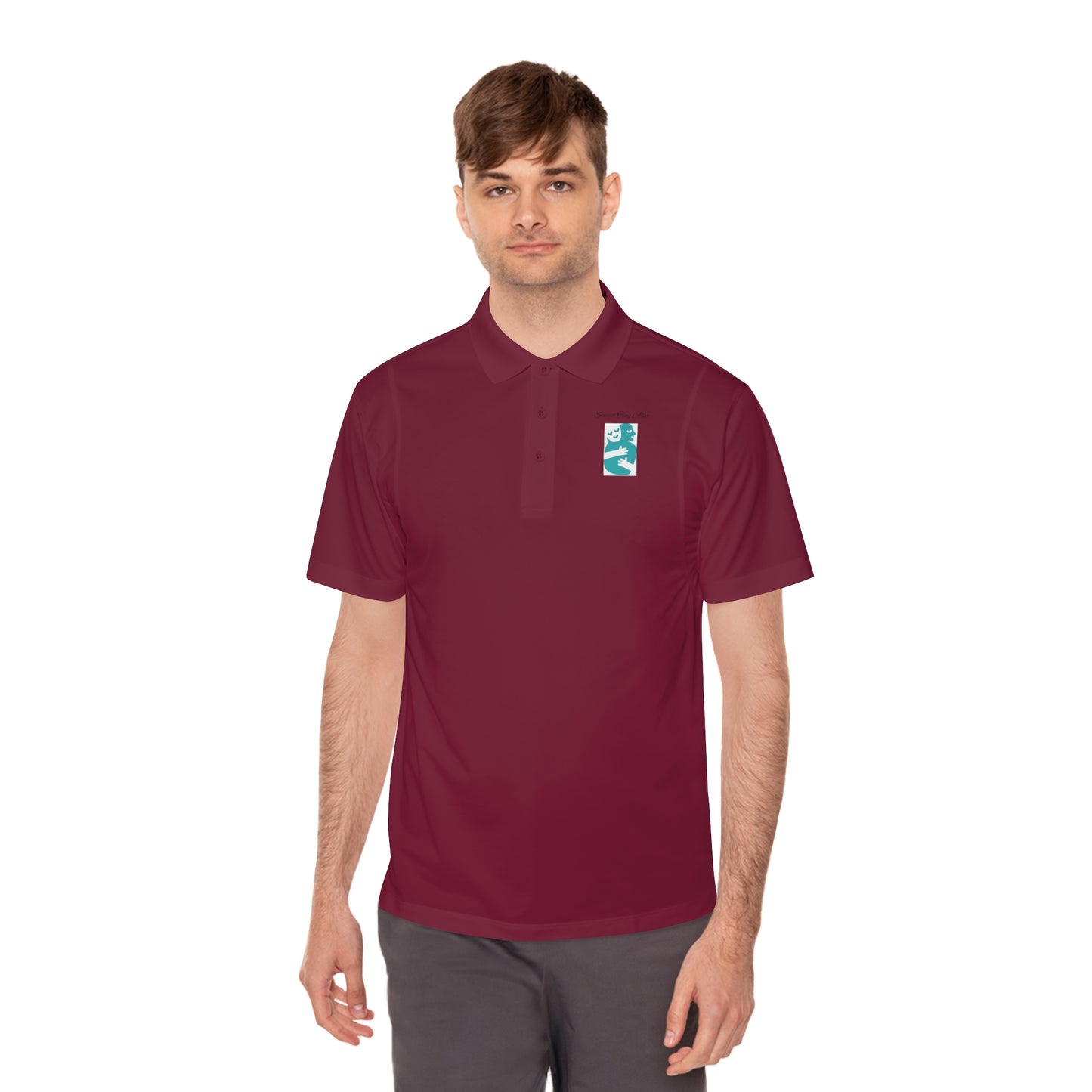 Men's Sport Polo Shirt - Comfortable Activewear for Outdoor Activities