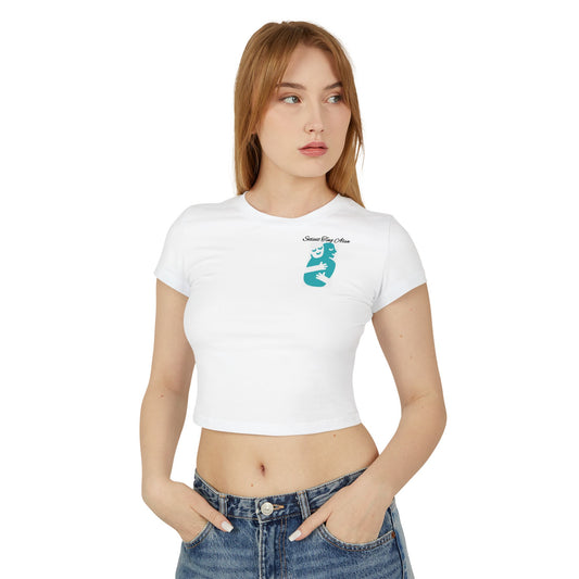 Women’s Casual Baby Tee with Fun Graphic - Perfect for Everyday Wear