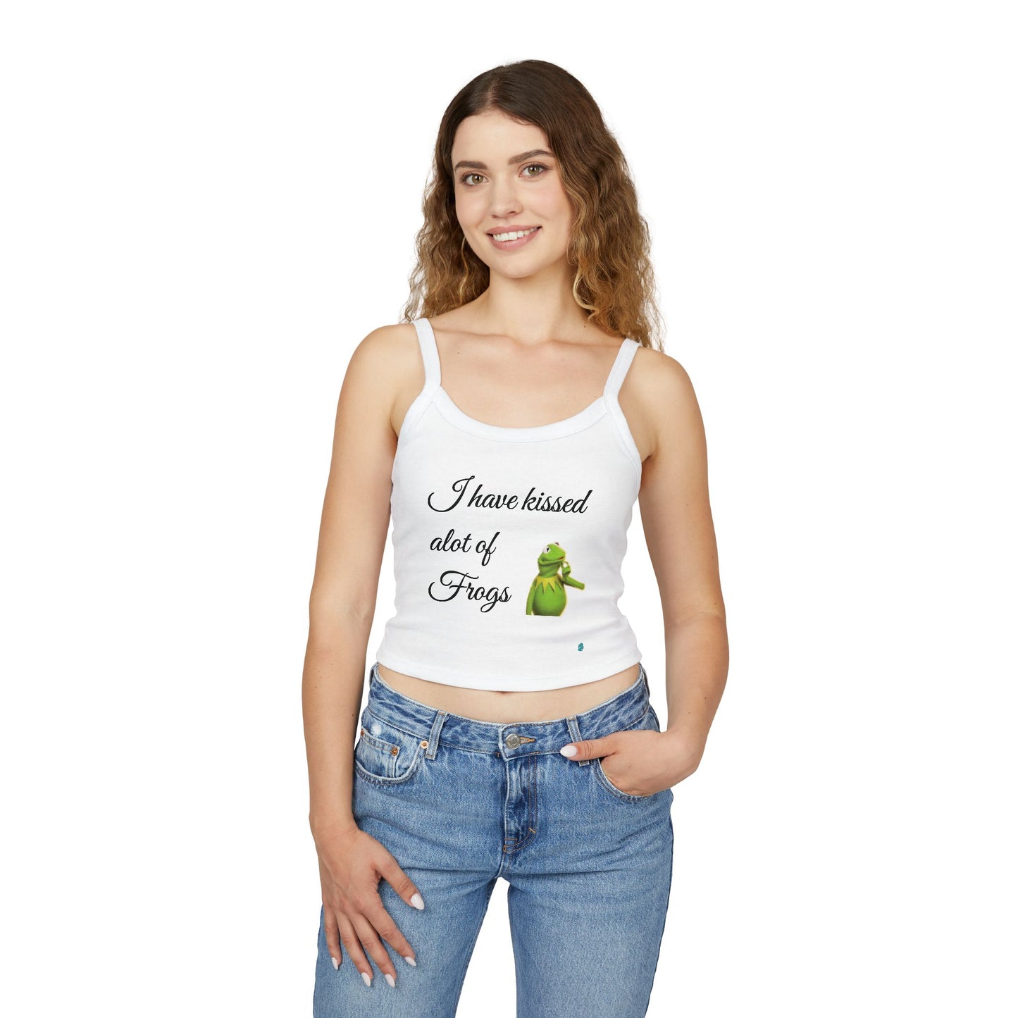 Tank Top - I Kissed A Lot of Frogs Women's Spaghetti Strap Top