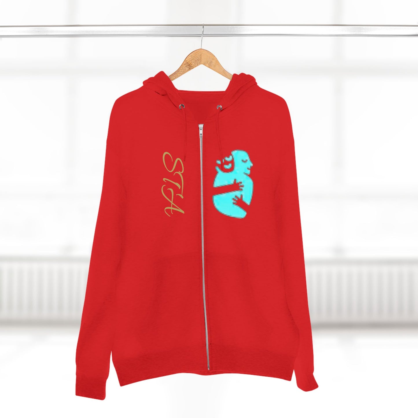 Unisex Zip Hoodie