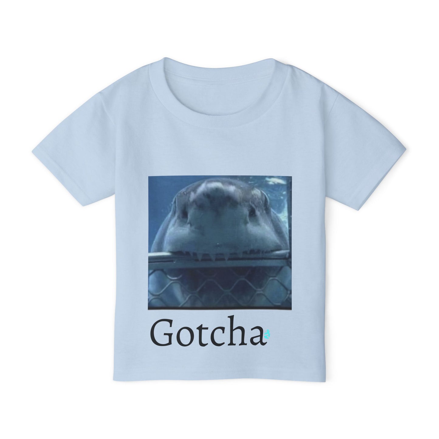 Toddler T-shirt - Gotcha Shark Design