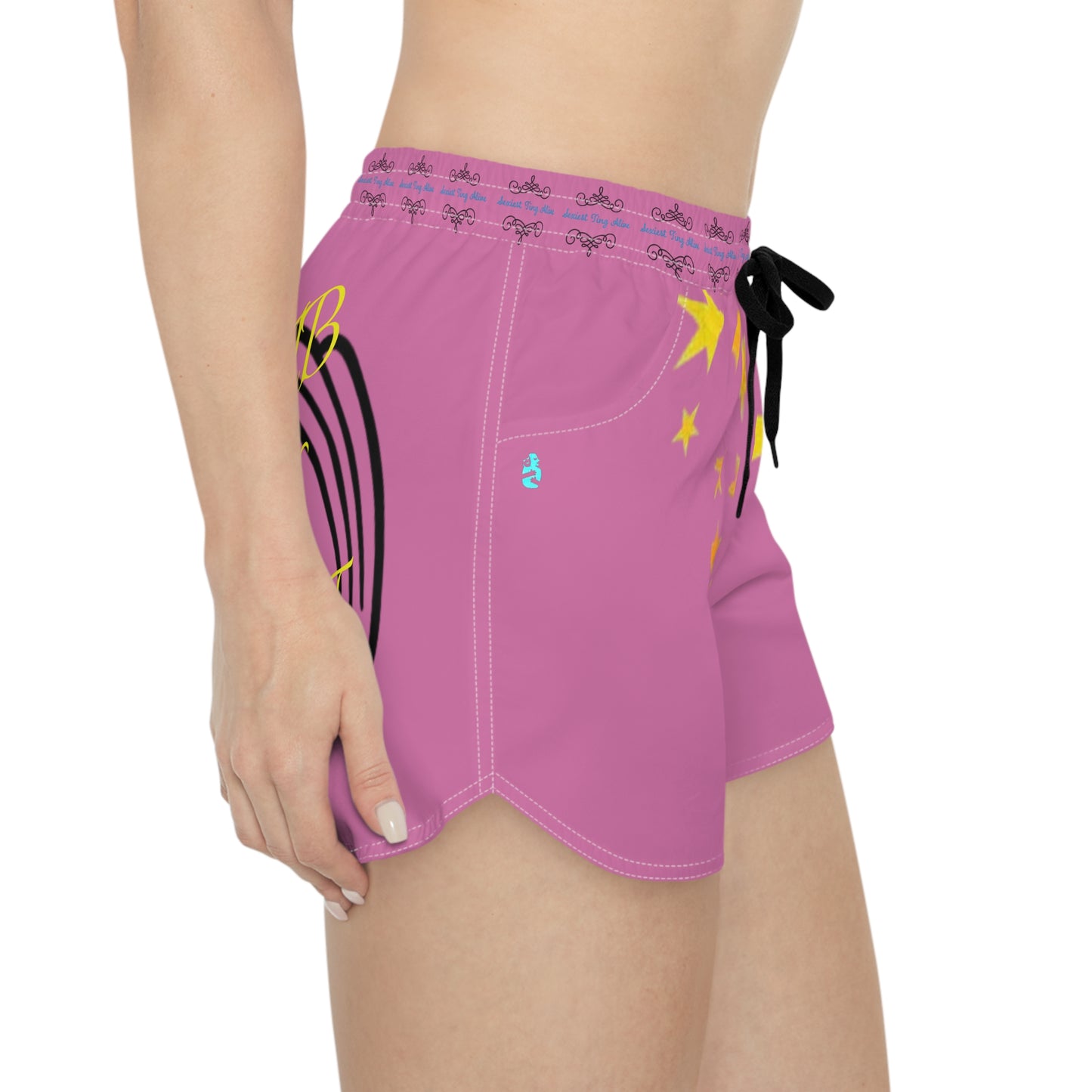 Pink Casual Shorts - Grab My Butt Women's Fashion