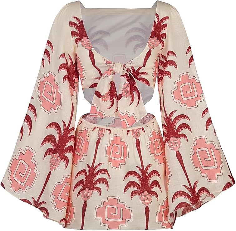 Johanna Ortiz Wave After Wave Minidress