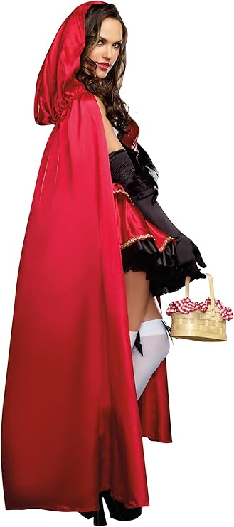 Dreamgirl Women's Red Riding Hood Costume, Adult Halloween Fashion