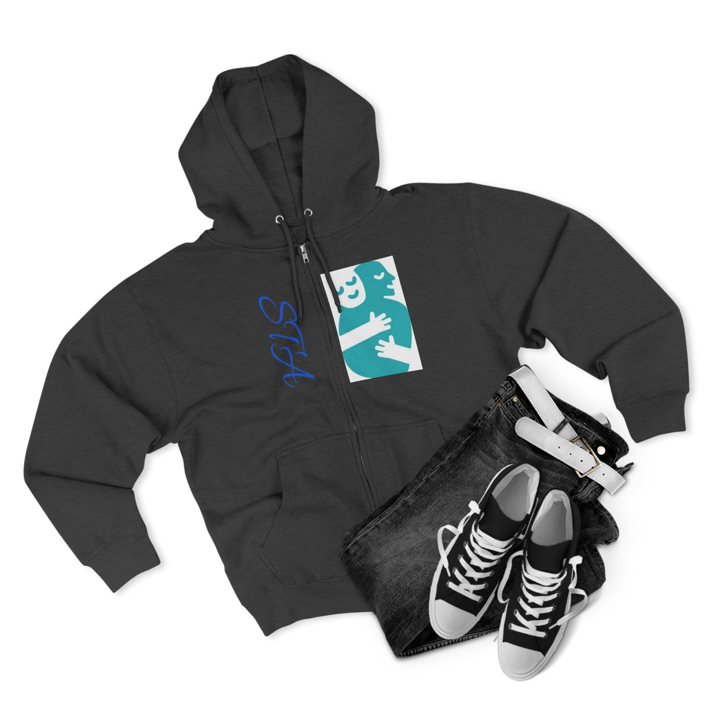 Unisex Zip Hoodie
