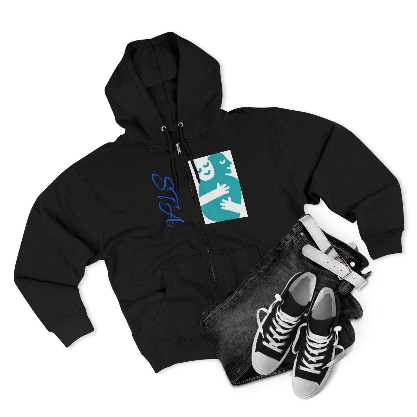 Unisex Zip Hoodie