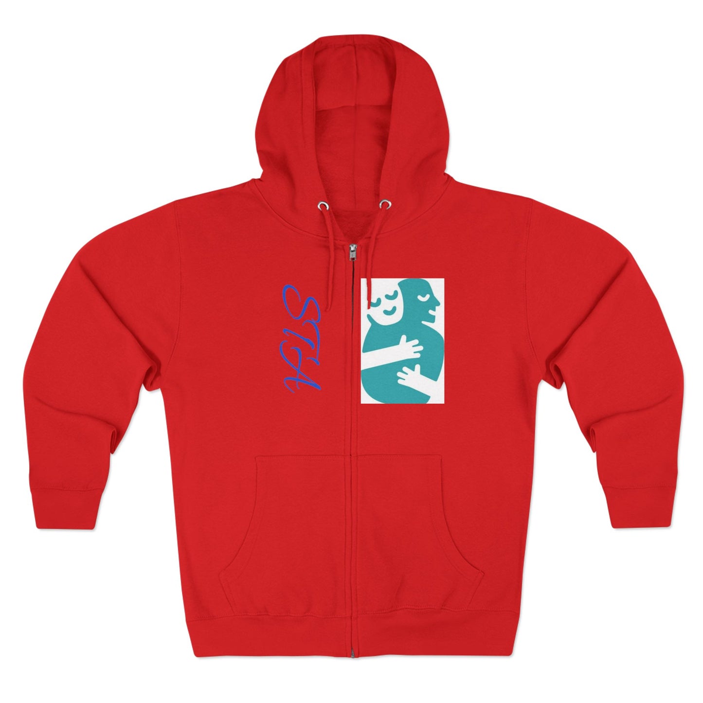 Unisex Zip Hoodie