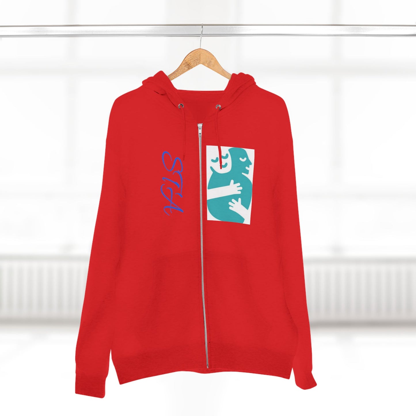 Unisex Zip Hoodie