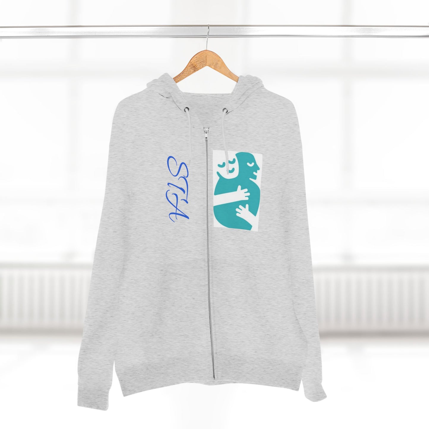 Unisex Zip Hoodie