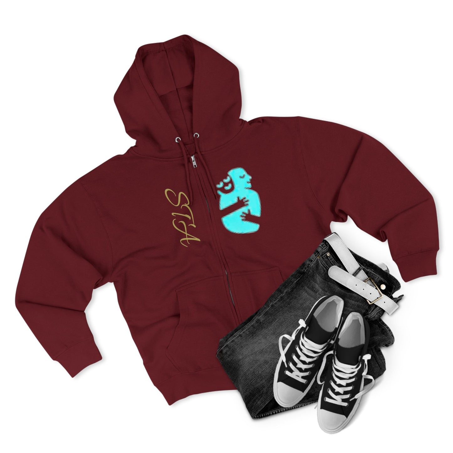 Unisex Zip Hoodie
