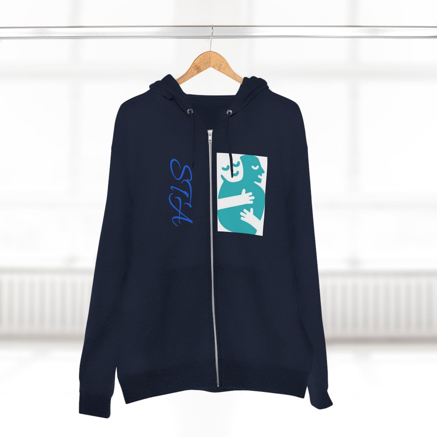 Unisex Zip Hoodie