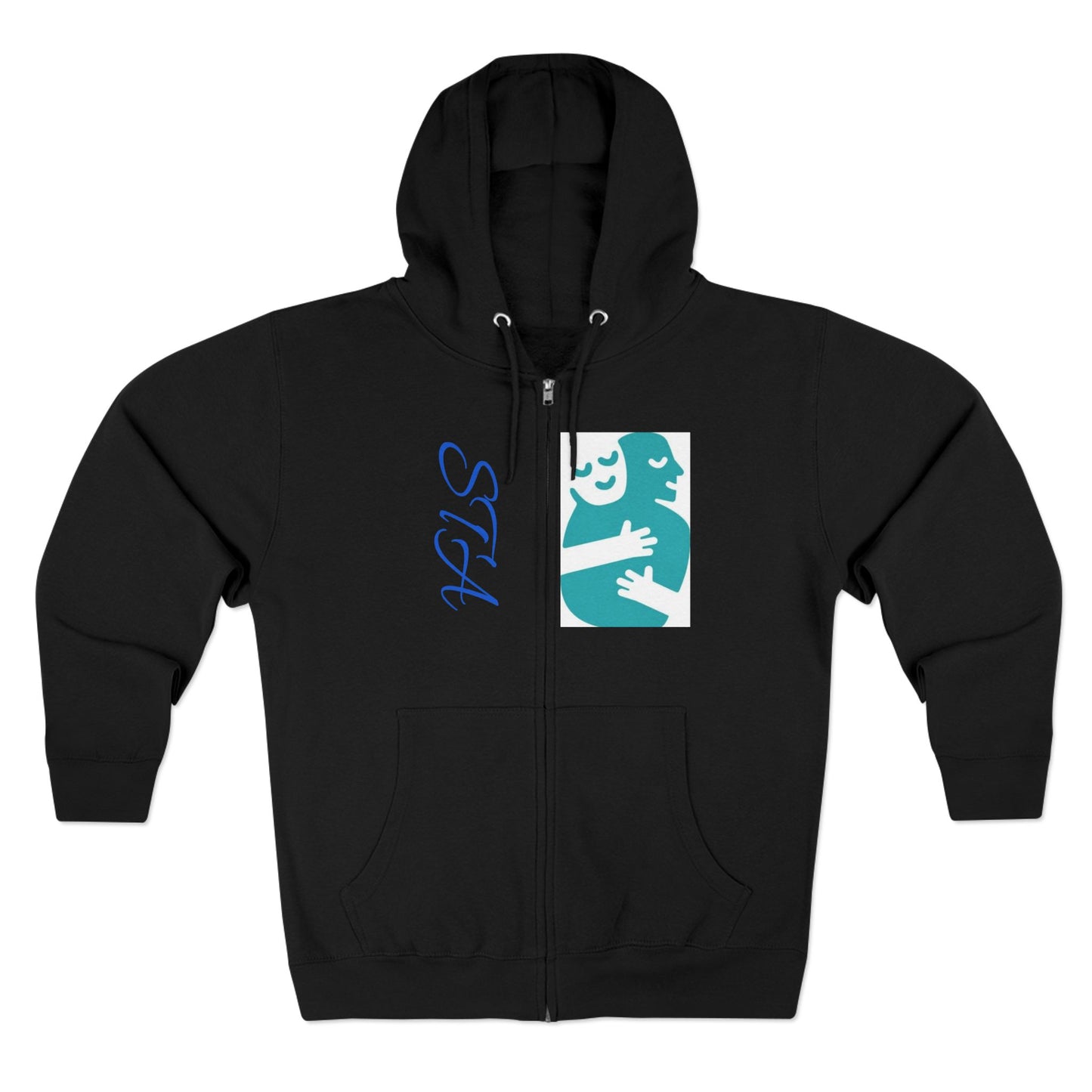 Unisex Zip Hoodie