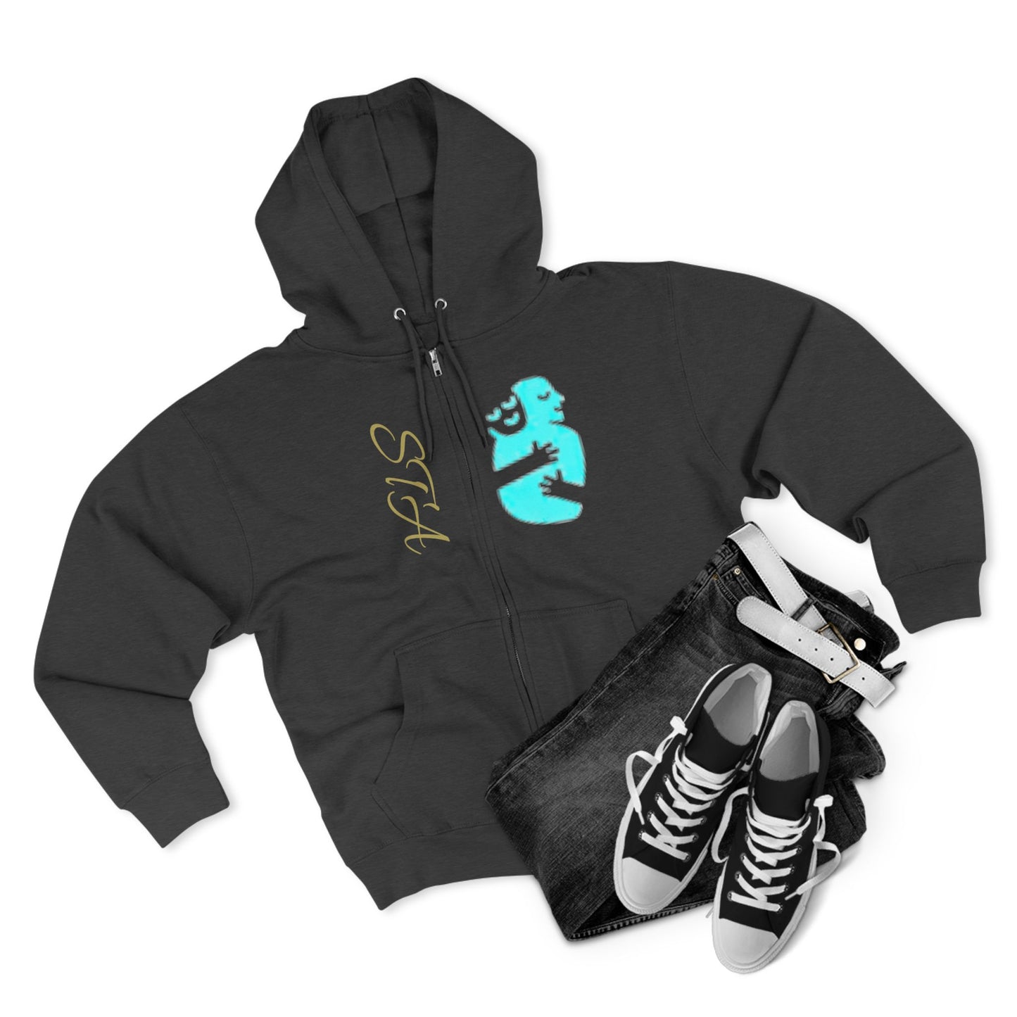 Unisex Zip Hoodie