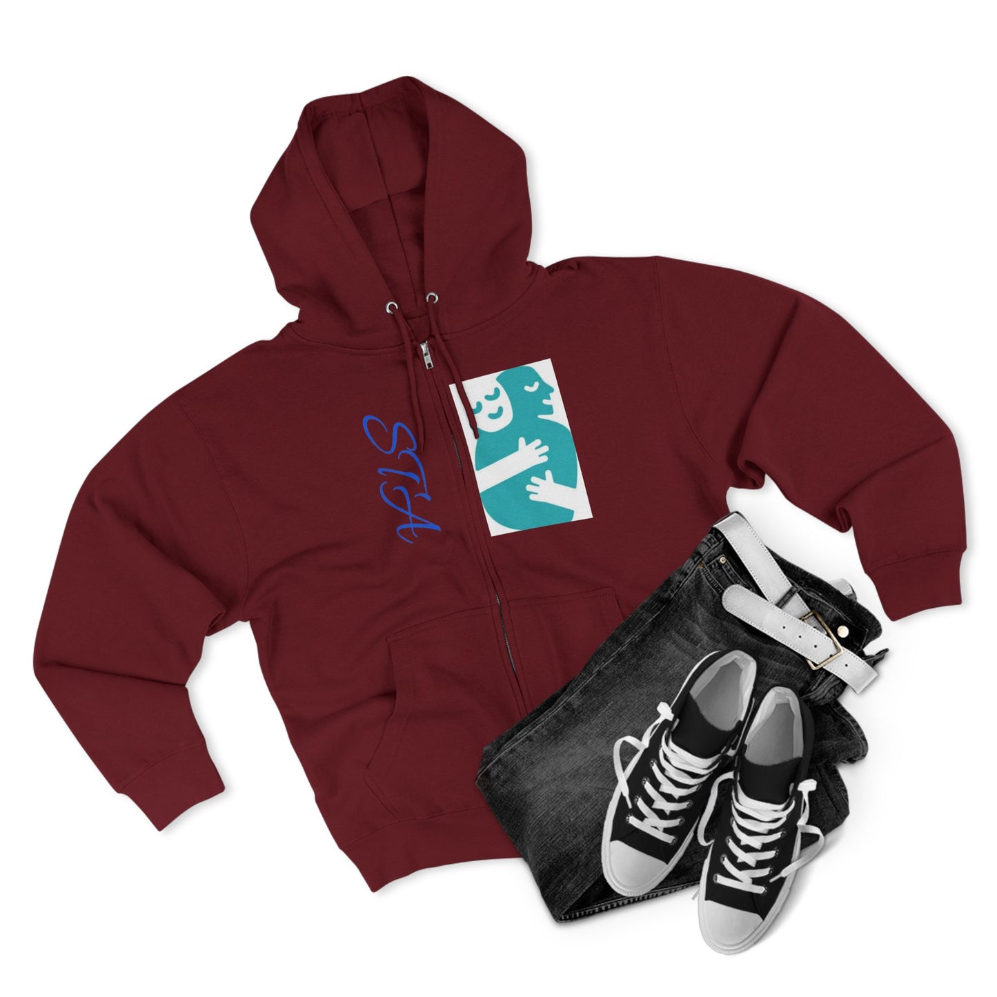 Unisex Zip Hoodie