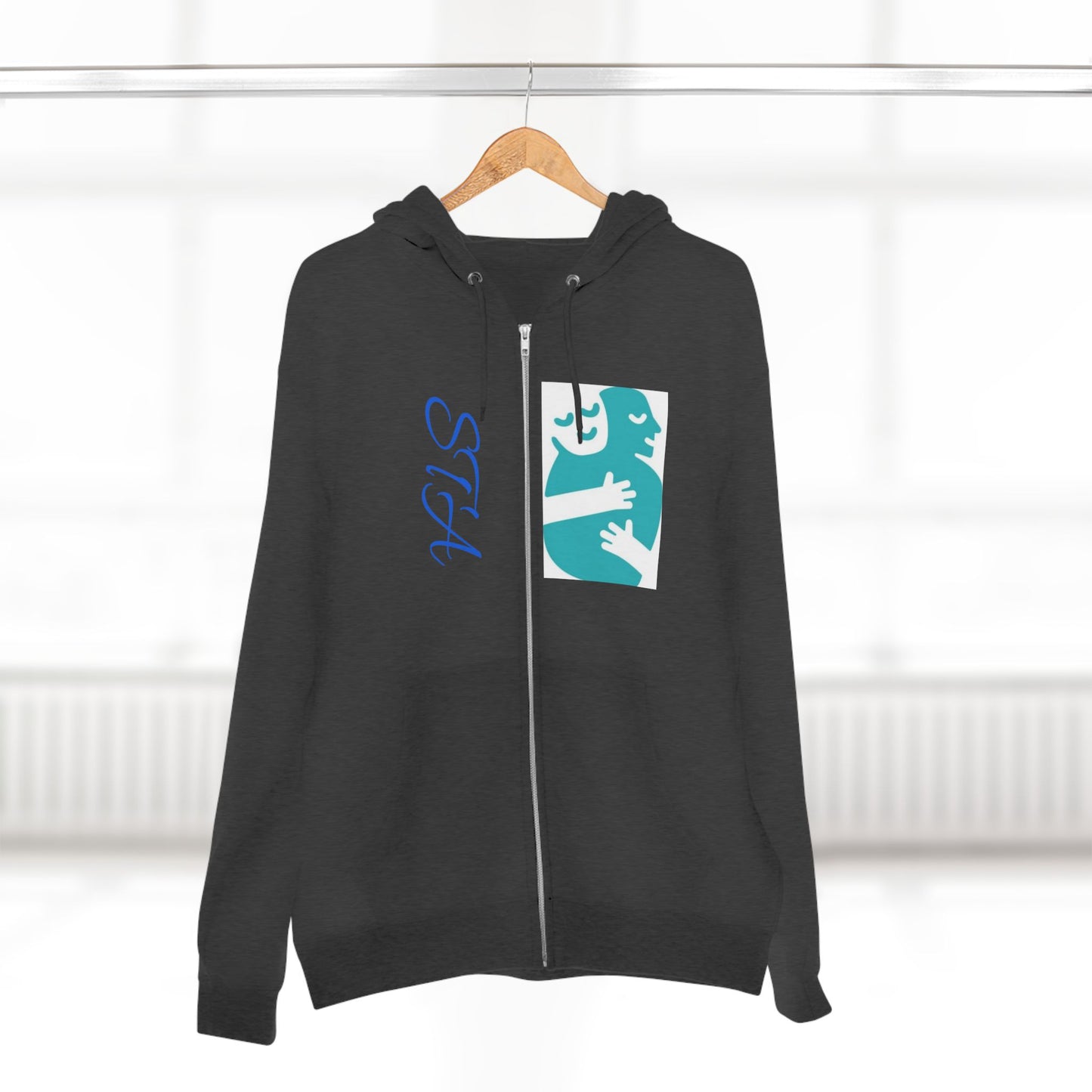 Unisex Zip Hoodie