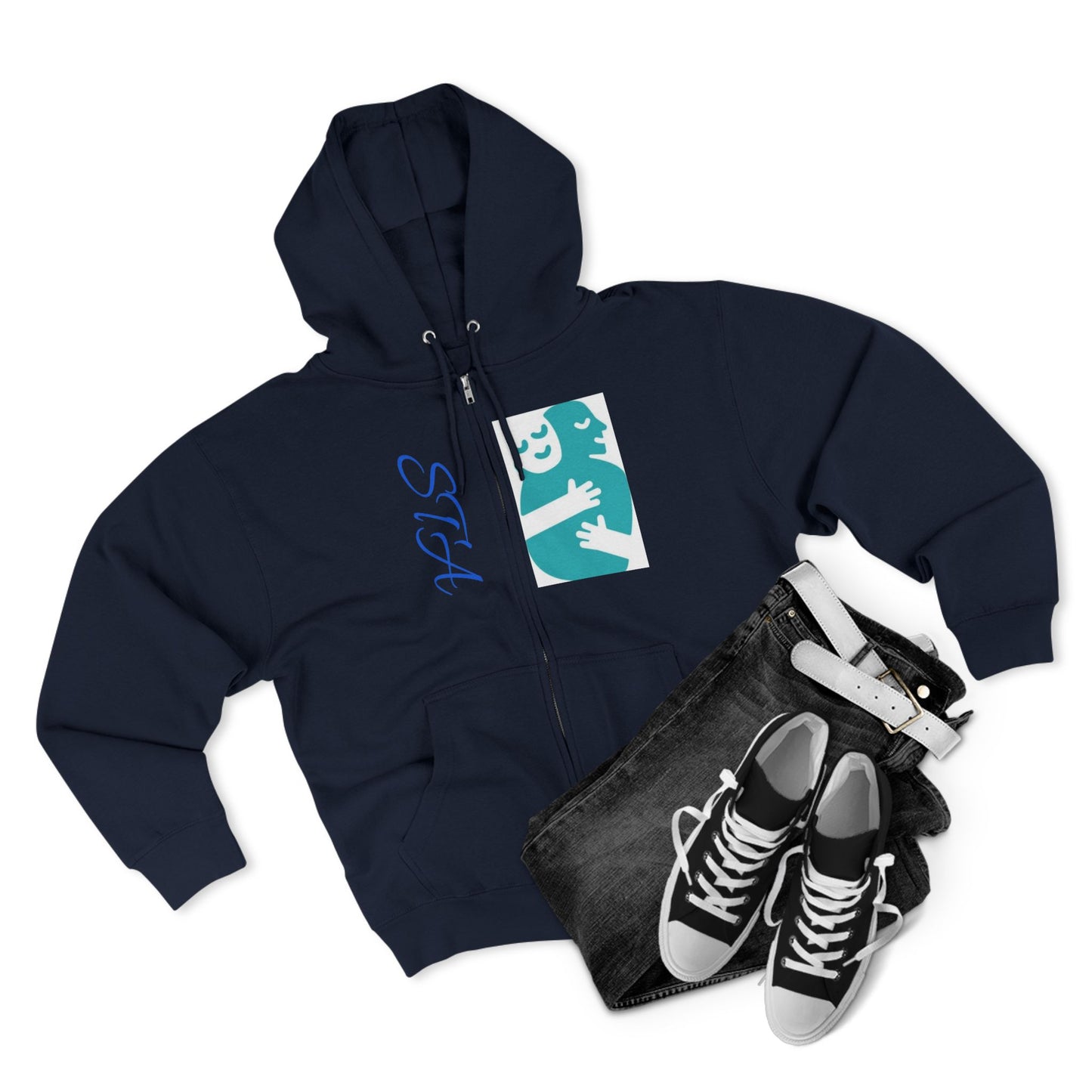 Unisex Zip Hoodie
