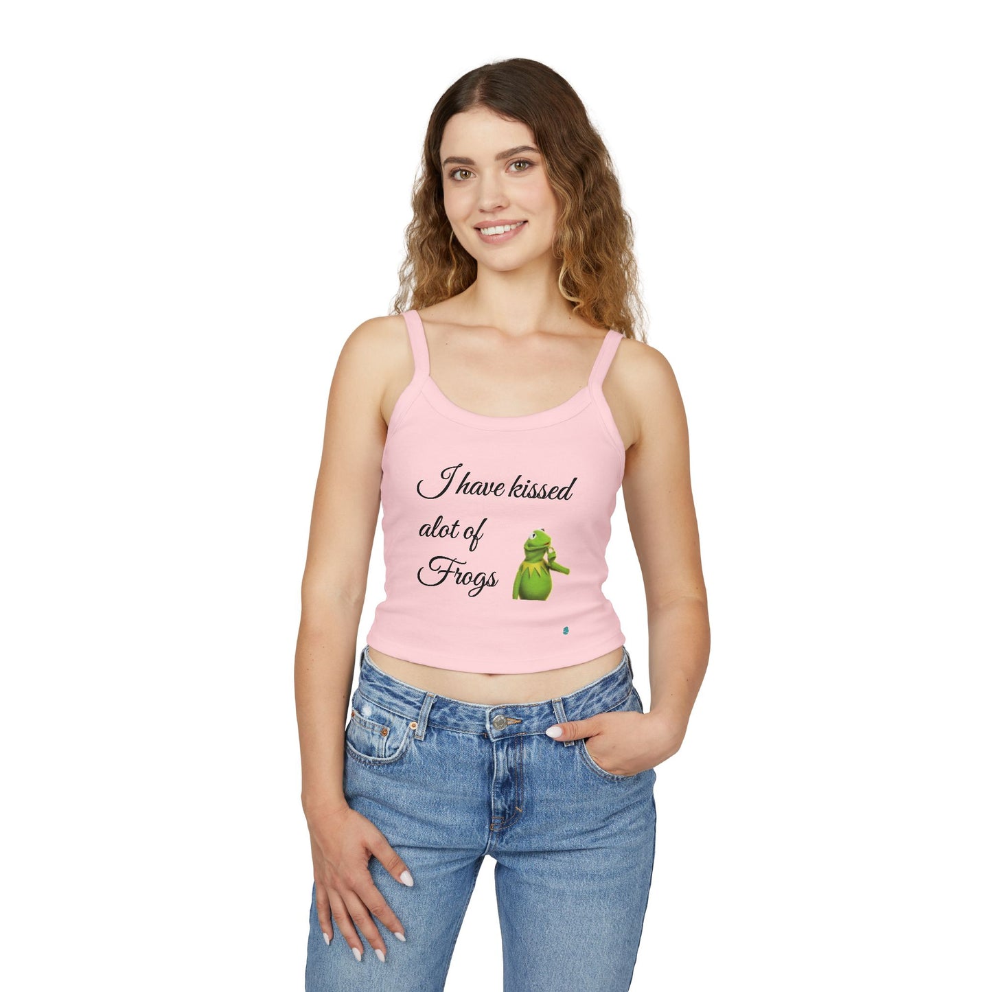 Tank Top - I Kissed A Lot of Frogs Women's Spaghetti Strap Top
